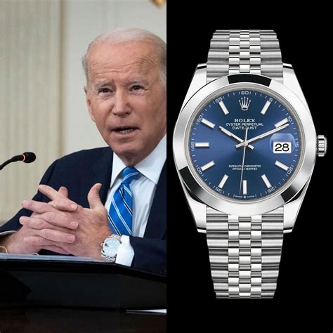 biden buys rolex|This Rolex Watch Was Worn By President Joe Biden During The .